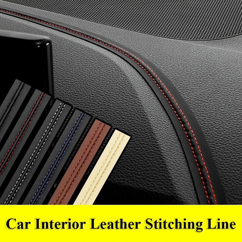 

Universal Car Imitation Leather Stitching Line Moulding Strip Car Decora Filler Insert Strips for Panel Frame Center Console Gap