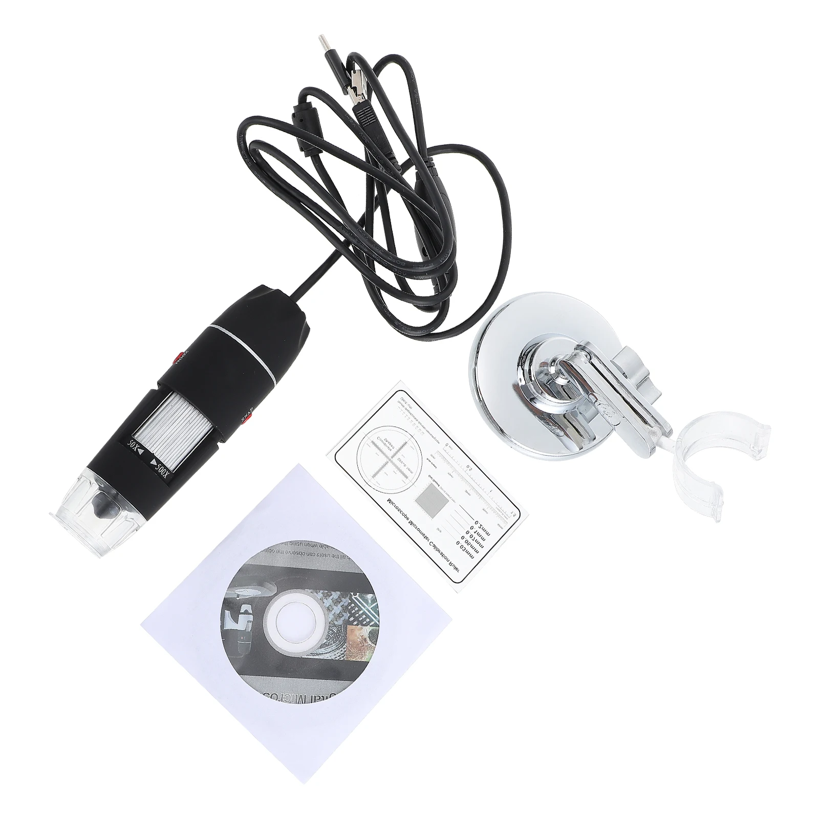 

Handheld Digital Microscope Mini Portable Pocket Science Microscopes USB Cable Adjustable Brightness Electron Observation Tool