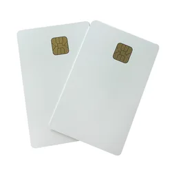 1pc SLE4428 PVC Blank card contact IC smart Card