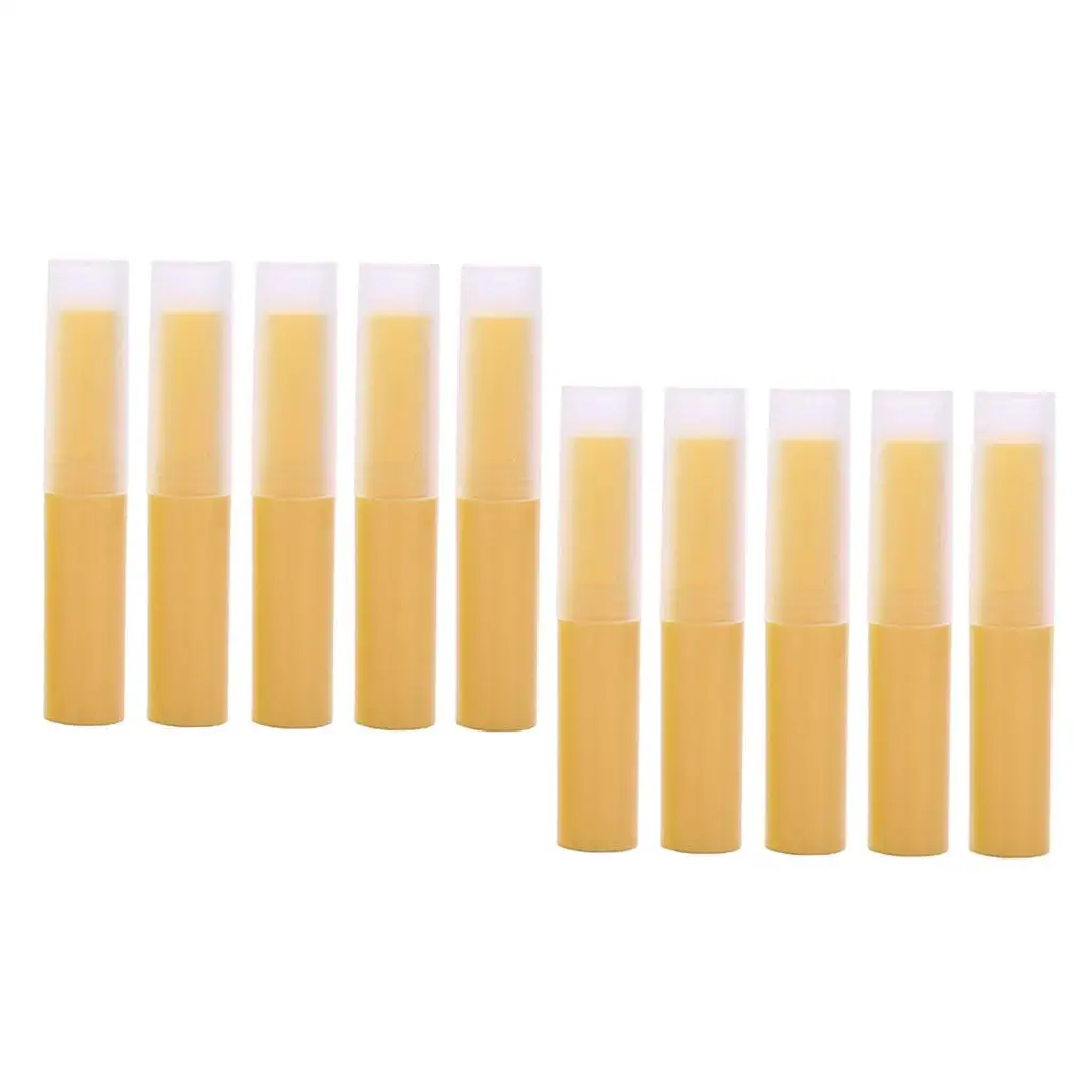 Tubes à baume AfricJules, bouteille en plastique, pour tous les jours, DIY, 4ml, 10 pièces