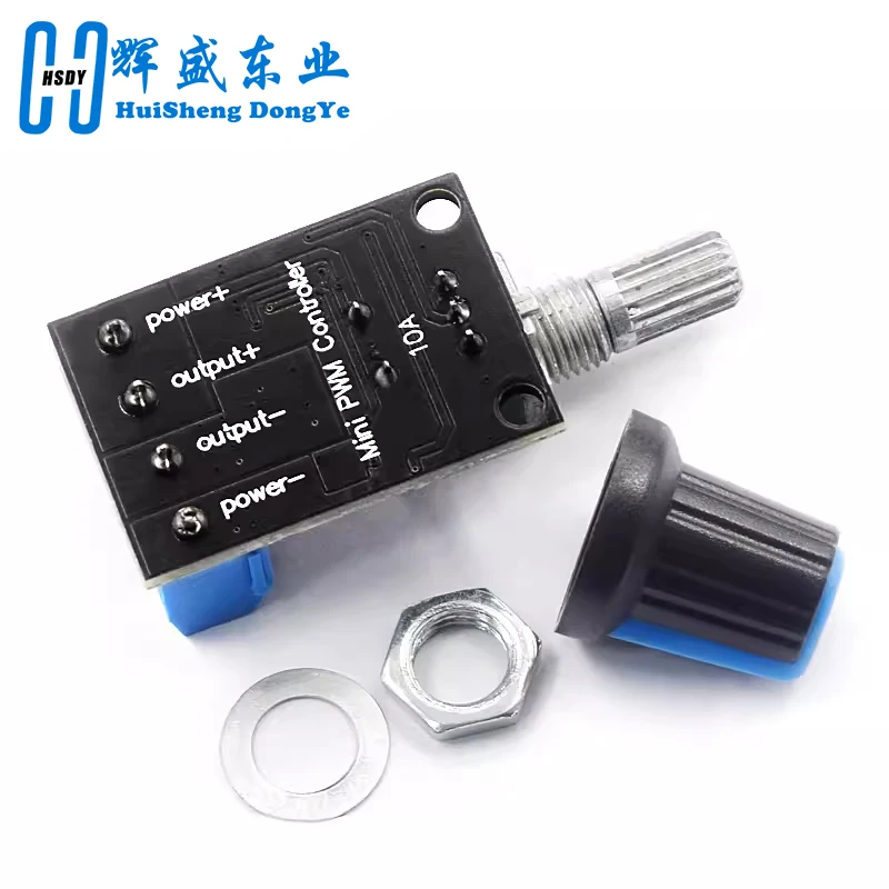 5V 12V 10A Voltage Regulator PWM DC Motor Speed Controller Governor Stepless Speed Regulator LED Dimmer Power Controller