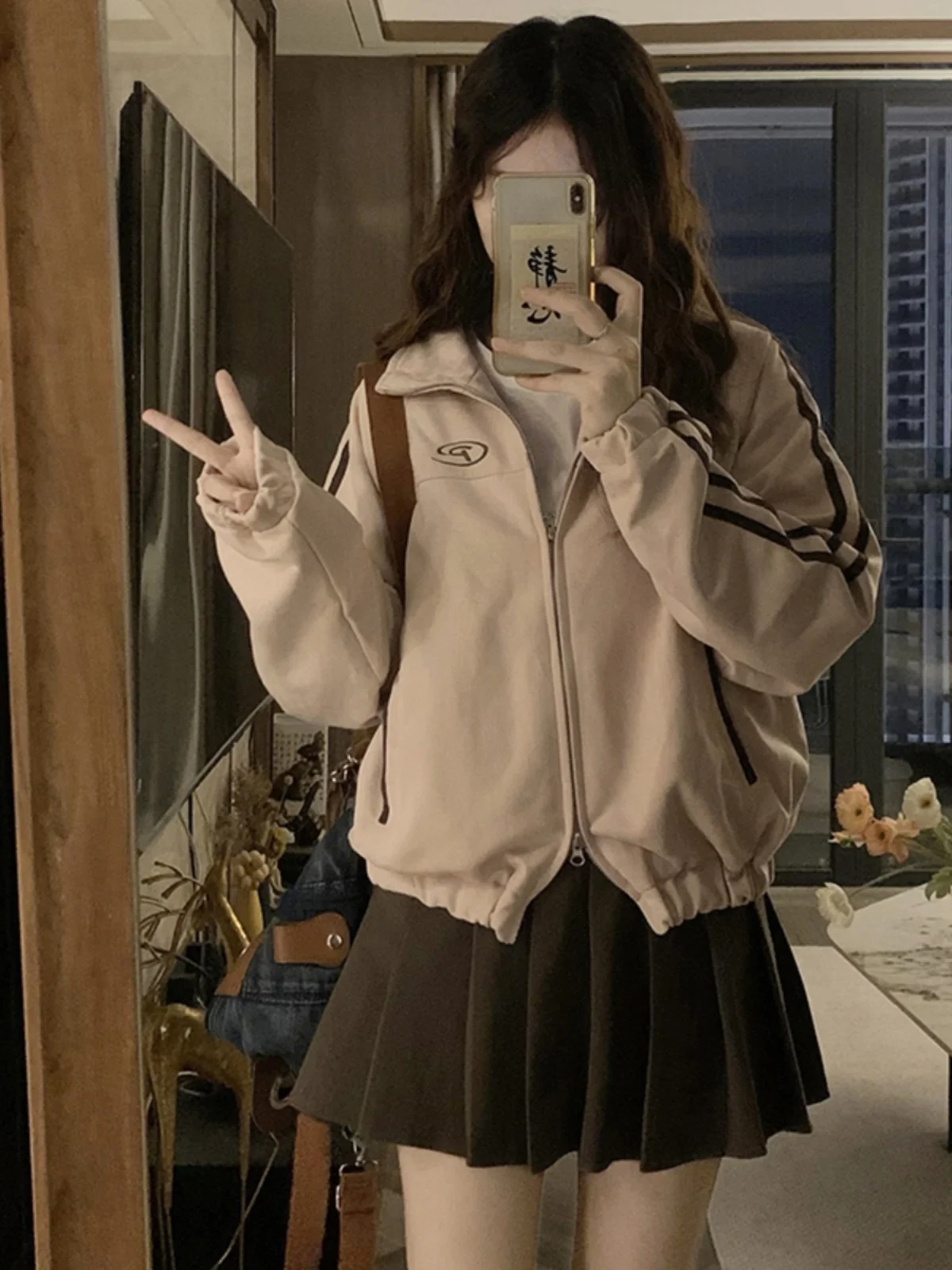 

Женские бейсбольные куртки королевского синего цвета, осенние, в стиле Харадзюку, с пуговицами в виде рыбьей кости, высокоэластичные, с леопардовым принтом и завязками