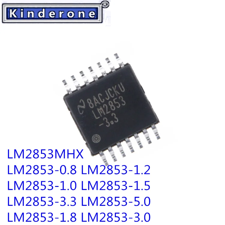 

5PCS LM2853MH LM2853MHX-2.5 LM2853MH-2.5 LM2853-2.5 LM2853MHX-3.3 LM2853MH-3.3 LM2853-3.3 LM2853-3.0 LM2853-1.8 LM2853-1.5