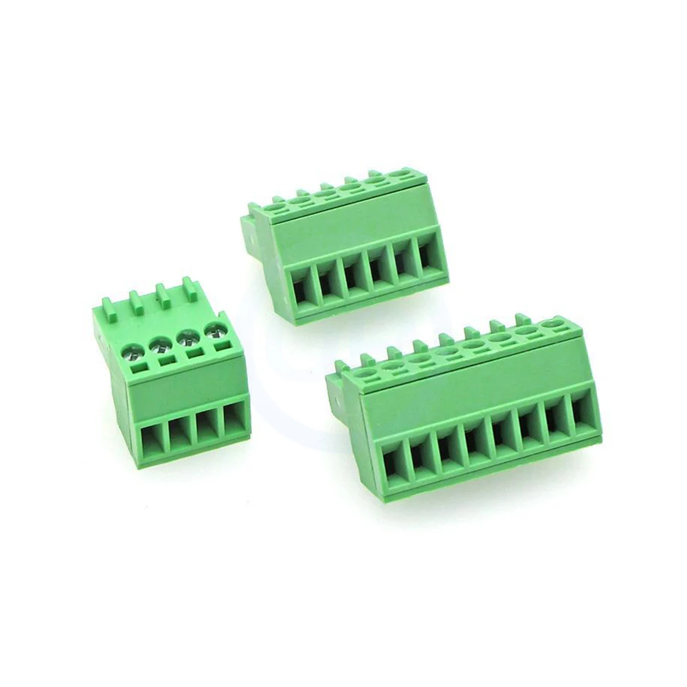 (5 Stück) 2EDGK 2,54 mm Steckklemmenblock 2,54 mm kleiner Rastermaß KF 15EDGK Miniatur-Anschlussstecker 2-24Pin – Detail 4