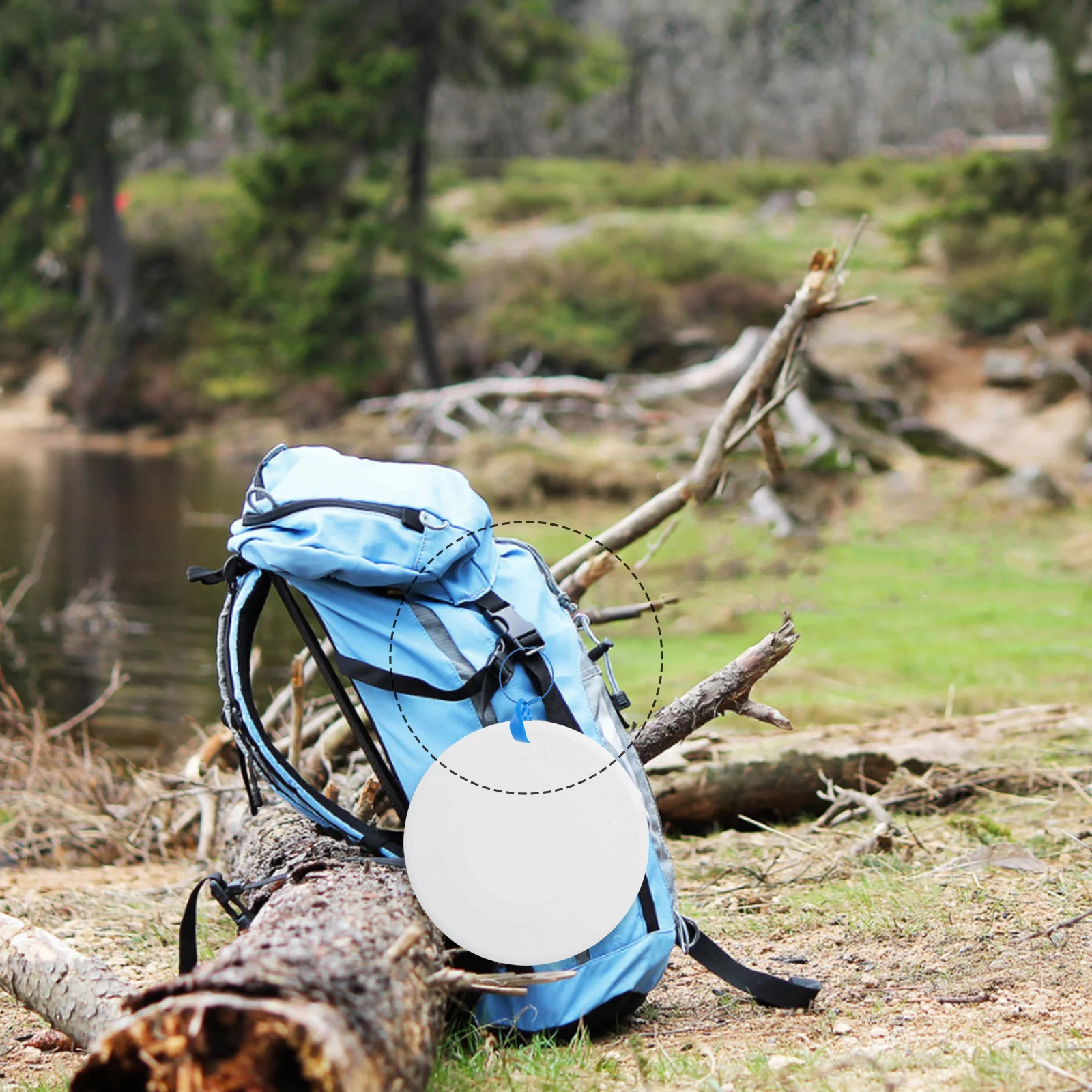 

10pcs Outdoor Flying Disc Holder: Heavy-Duty Plastic Clip For Backpacks Pants Quick Release Scratch-Resistant Disc Golf Camping