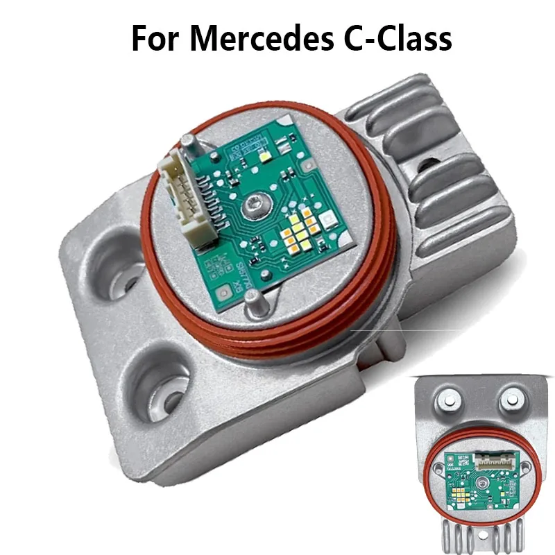 DRL LED Control Module Insert For Mercedes C Class W205 C205 2019-2021 Daytime Running Light