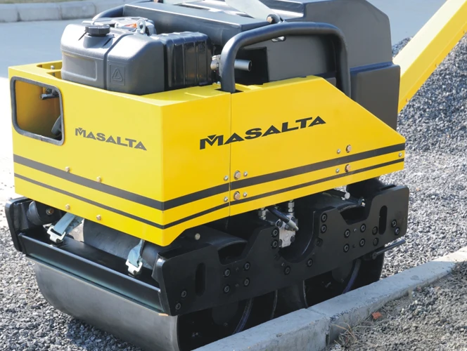 Famous Brand MASALTA MSR58 Single Drum Vibratory Road Roller With High Power Engine