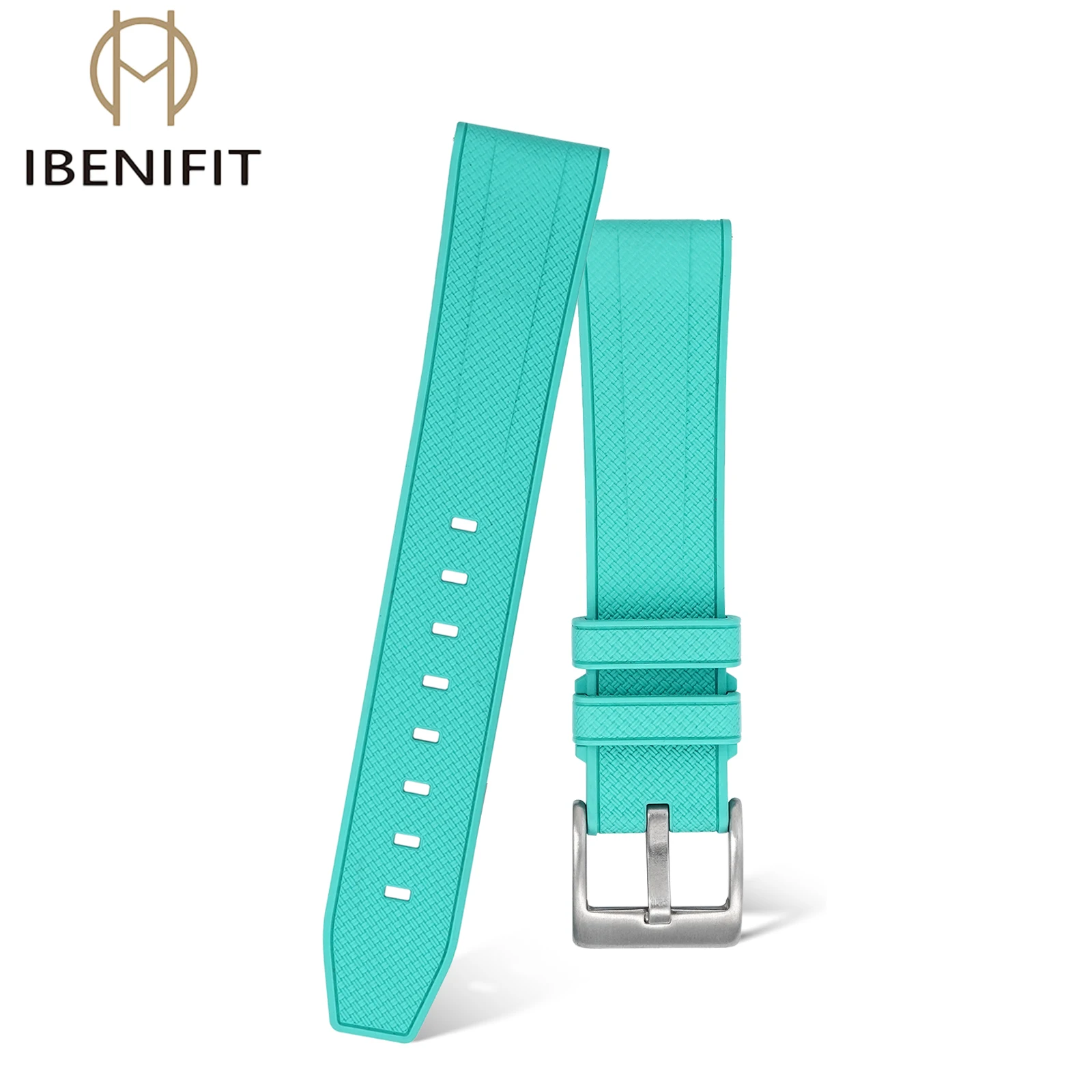 

IBENIFIT Universal Watch Straps 22mm 20mm Fast Release Band Soft Rubber Wristband for Huawei Samsung Xiaomi Amazfit Smartwatch