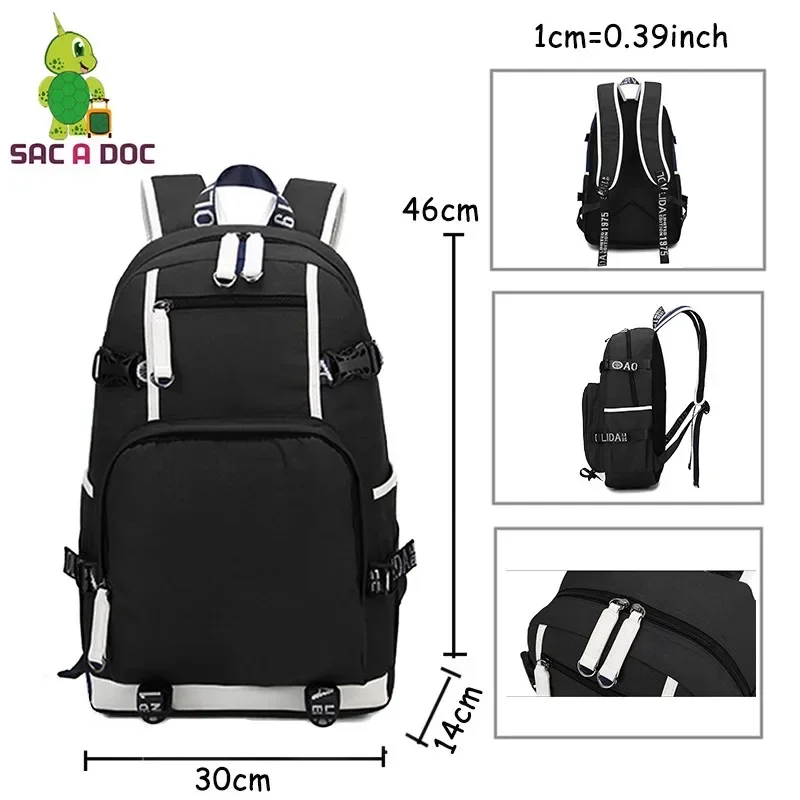 Women/Men Backpack School Mochila Custom School Bag Add Your Design Print Logo Text Photo DIY Customize Luminous Student Bookbag