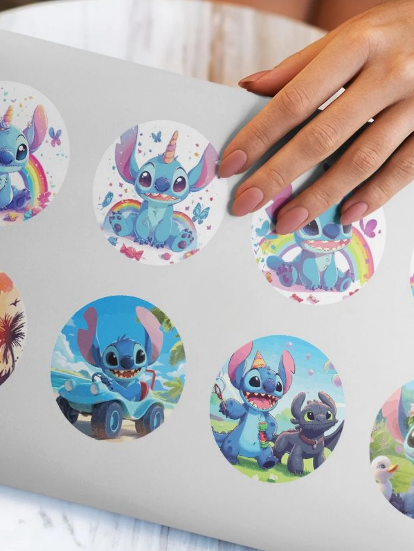 500 pçs kawaii ponto diy adesivos anime selo etiqueta decorativa dos desenhos animados 14 + festa doces adesivos rolos adesivos presentes de aniversário