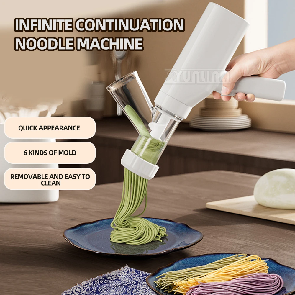 Household Wireless Handheld Electric Noodle Pressing Machine Auto Noodle Maker for Kitchen