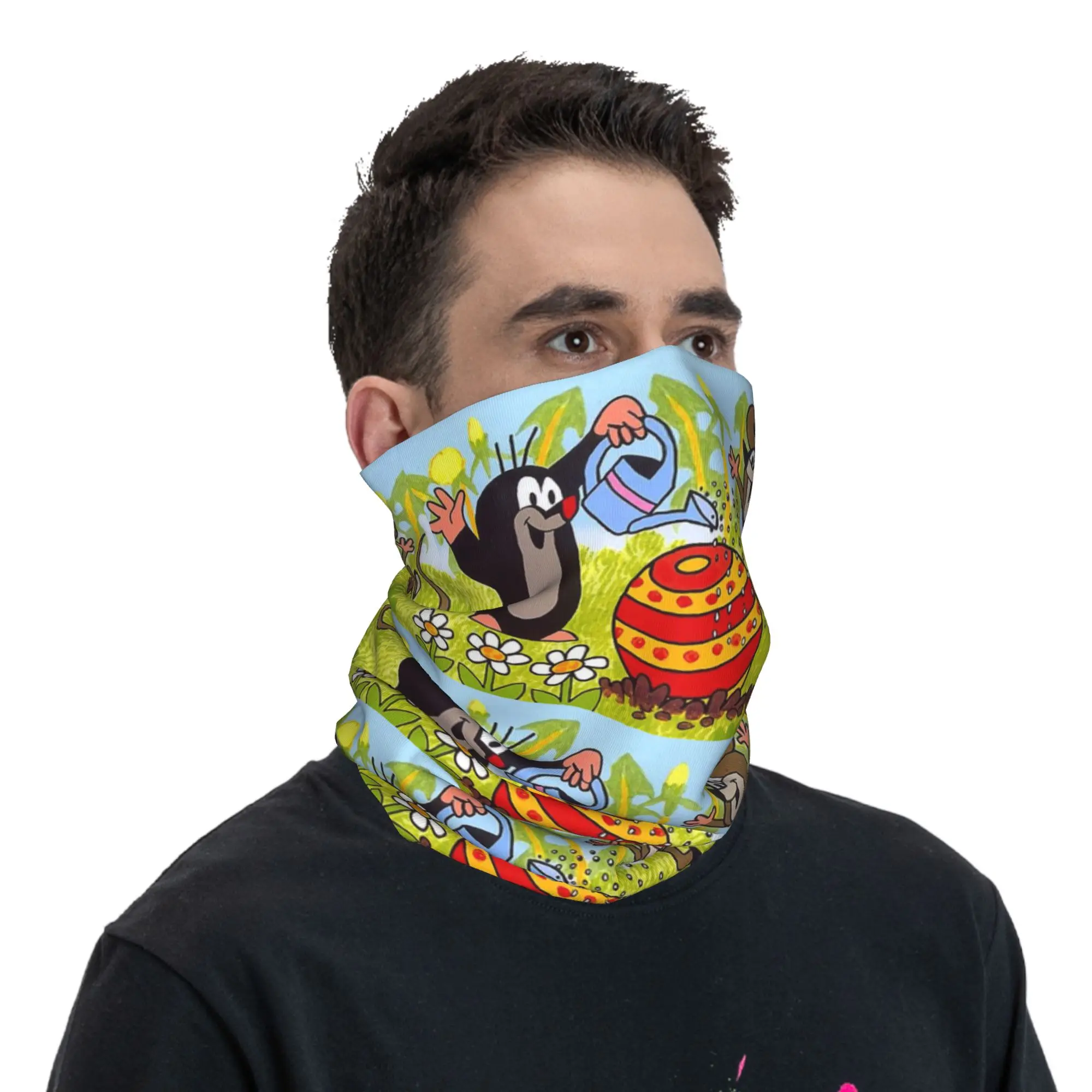 

Чешские мультфильмы Krtek Mole бандана на шею волшебный шарф с принтом многофункциональная повязка на голову для спорта на открытом воздухе унисекс для взрослых моющаяся