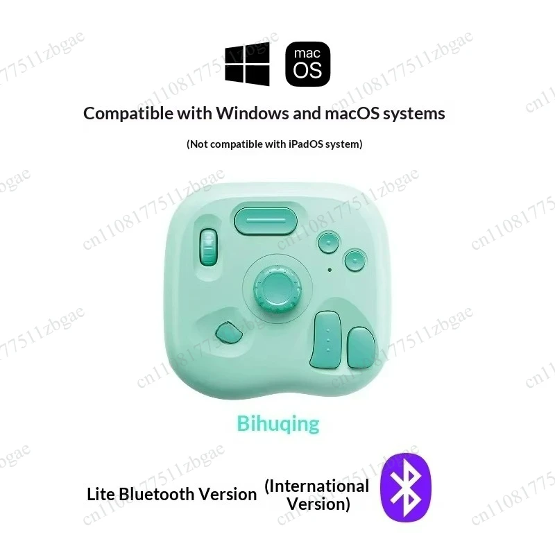 Lite Intl.Ver Wired & Wireless Custom Keypad Bluetooth 5.0 Macro Pad 329g for Image Video Digital Editing