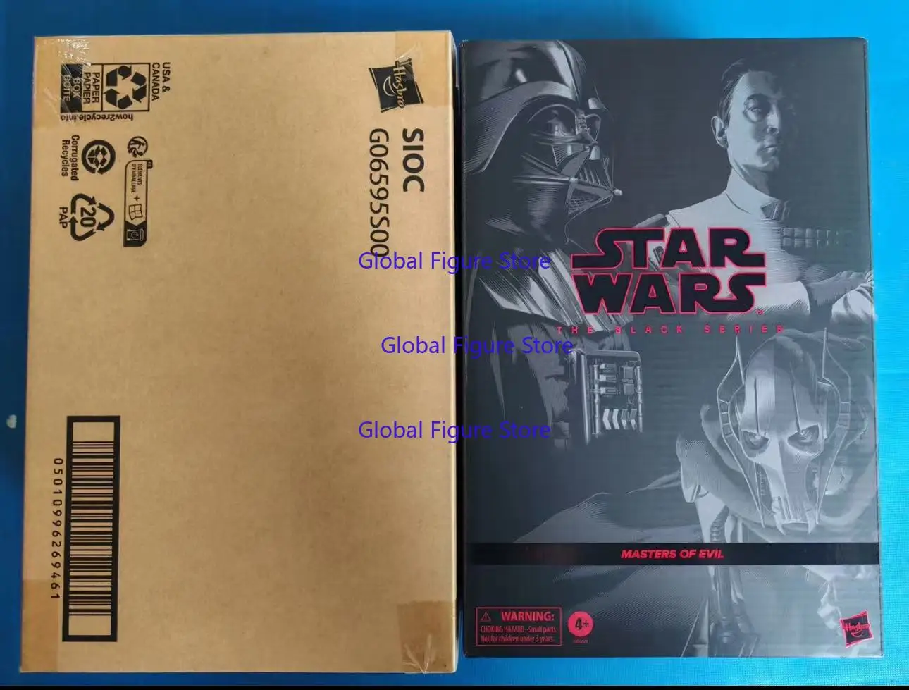 Hasbro Star Wars 6-inch Articulated Figure Set: Darth Vader, Marshal Zorv, General Grievous - view 6
