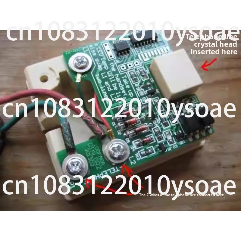 

Old dial phone/pulse to dual tone converter, supports European, American and Japanese phones