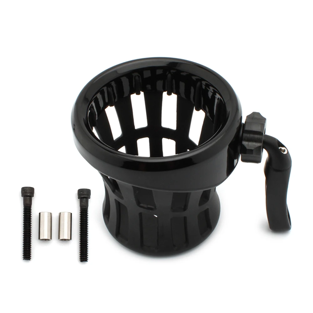 Motorbike Handlebar Cup Holder Drink W/ Mesh Basket Mount For BMW R18 All Years Universal 