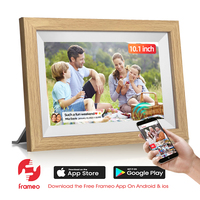 WiFi Frameo Digital Photo Frame 10.1 Inch 32GB Smart Digital Picture Frame with 1280x800 IPS HD Touch Screen