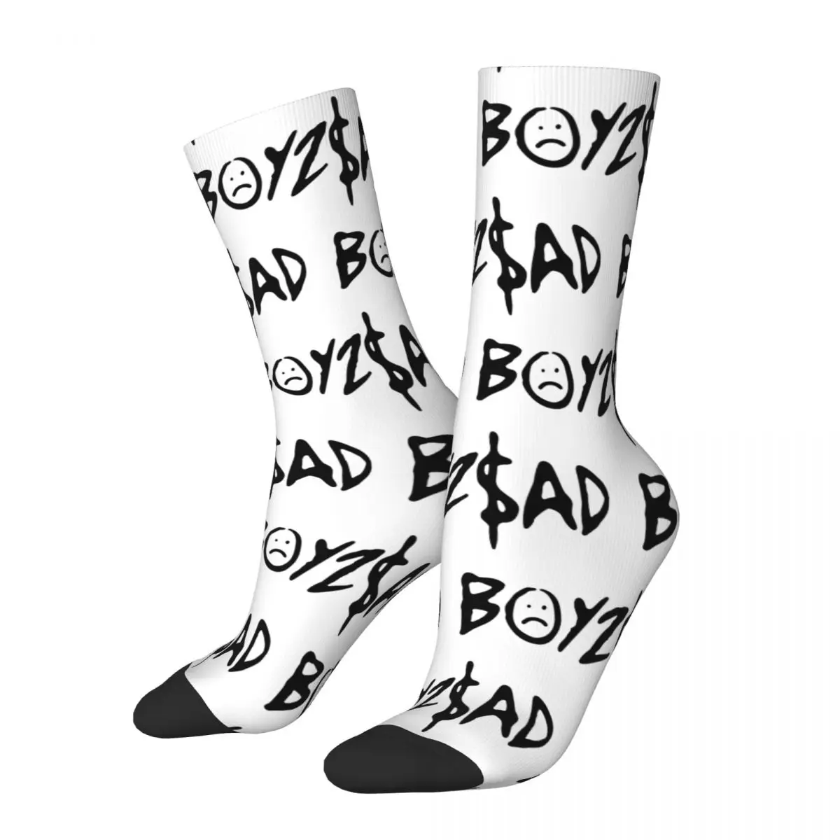 Junior H Sad Boyz Stockings Women Men Socks Soft Breathable Retro Socks Autumn Running Anti Skid Graphic Socks Gift Idea