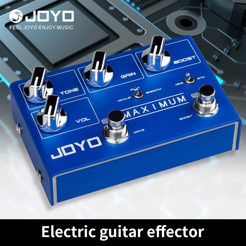 pedale-d'effet-de-guitare-joyo-r-05-maximum-overdrive-overdrive-sauvage-distorsion-a-longue-tenue-controle-boost-double-canal