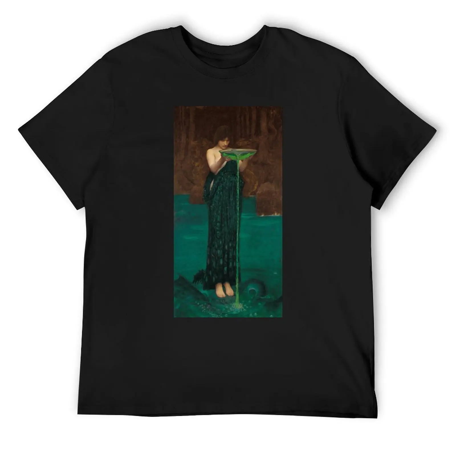 

Circe Invidiosa - John William Waterhouse 1892 T-Shirt boys whites sweat quick-drying Short sleeve tee men