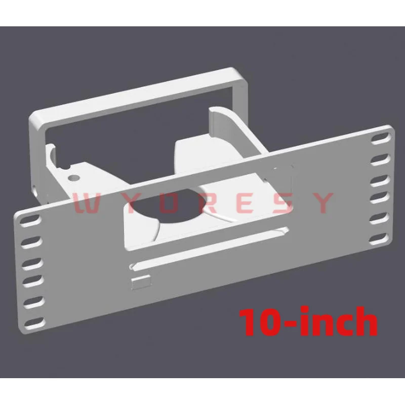 2U Rack Mount Bracket with Power Button for Mac Mini M4 10/19 Inch Server Tray Holder Data Center Accessory - view 5