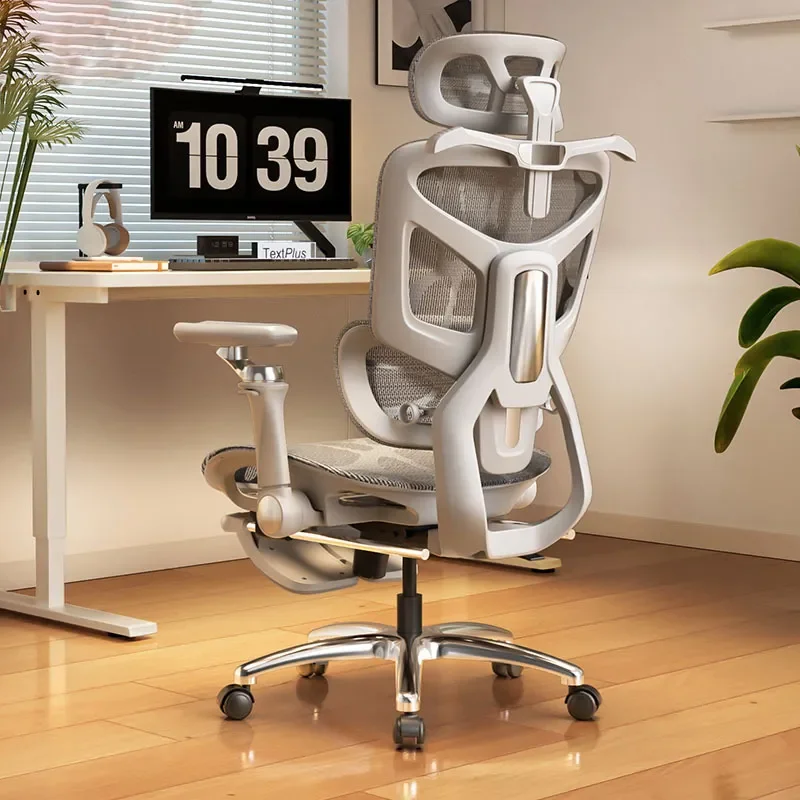 Cadeira Ergonômica para Computador com Suporte Lombar, Cadeira de Escritório para Jogos, Assento Confortável Reclinável para Homens que Trabalham Sede