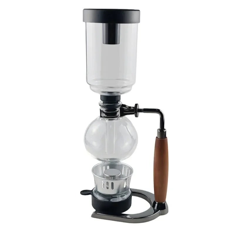Classic siphon co Coffee machinee glasson pot Manuan Bakelite plug t