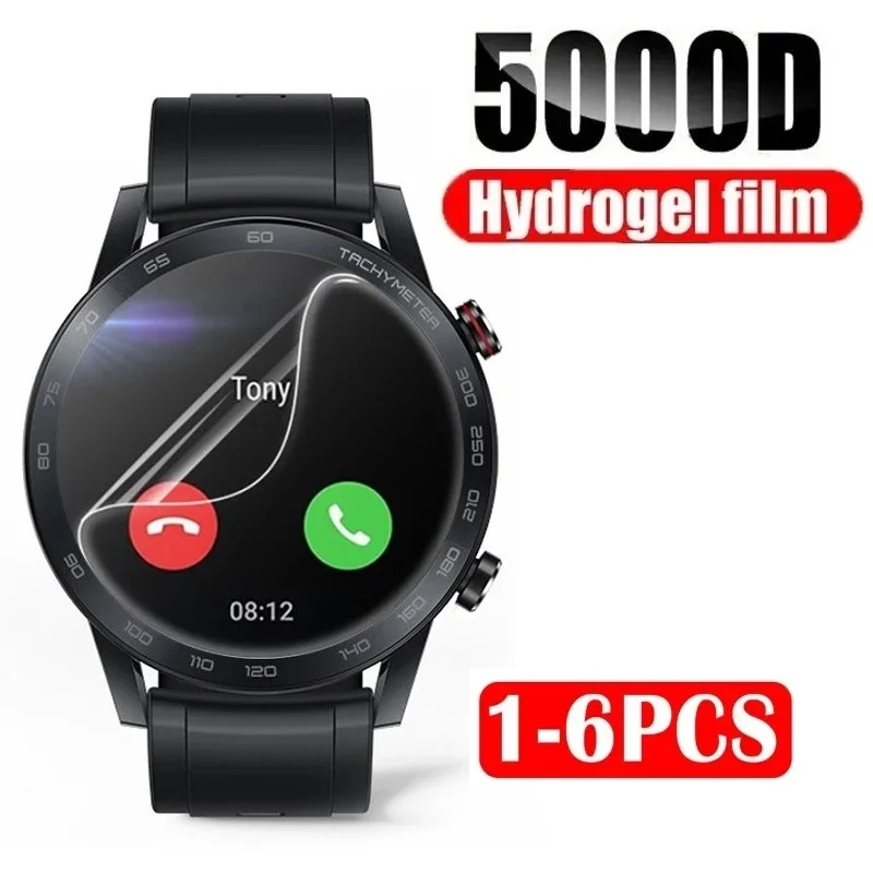 Hydrogel Protective Film for Honor Magic Watch 2 46mm 42mm Honor GS Pro 3 ES Honor Band 6 5 4 Screen Protector Film Foil