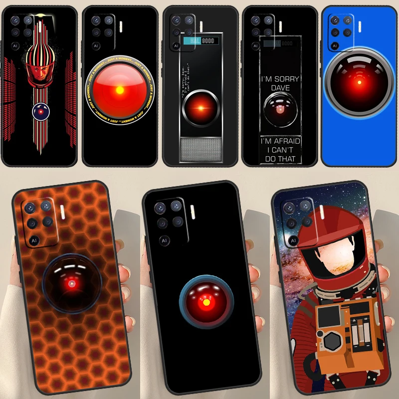 Artificial Intelligence Hal 9000 Case For OPPO A15 A74 A54 A94 A52 A72 A31 A53 A53S A5 A9 2020 A3S A5S A83 A91 A93 Cover