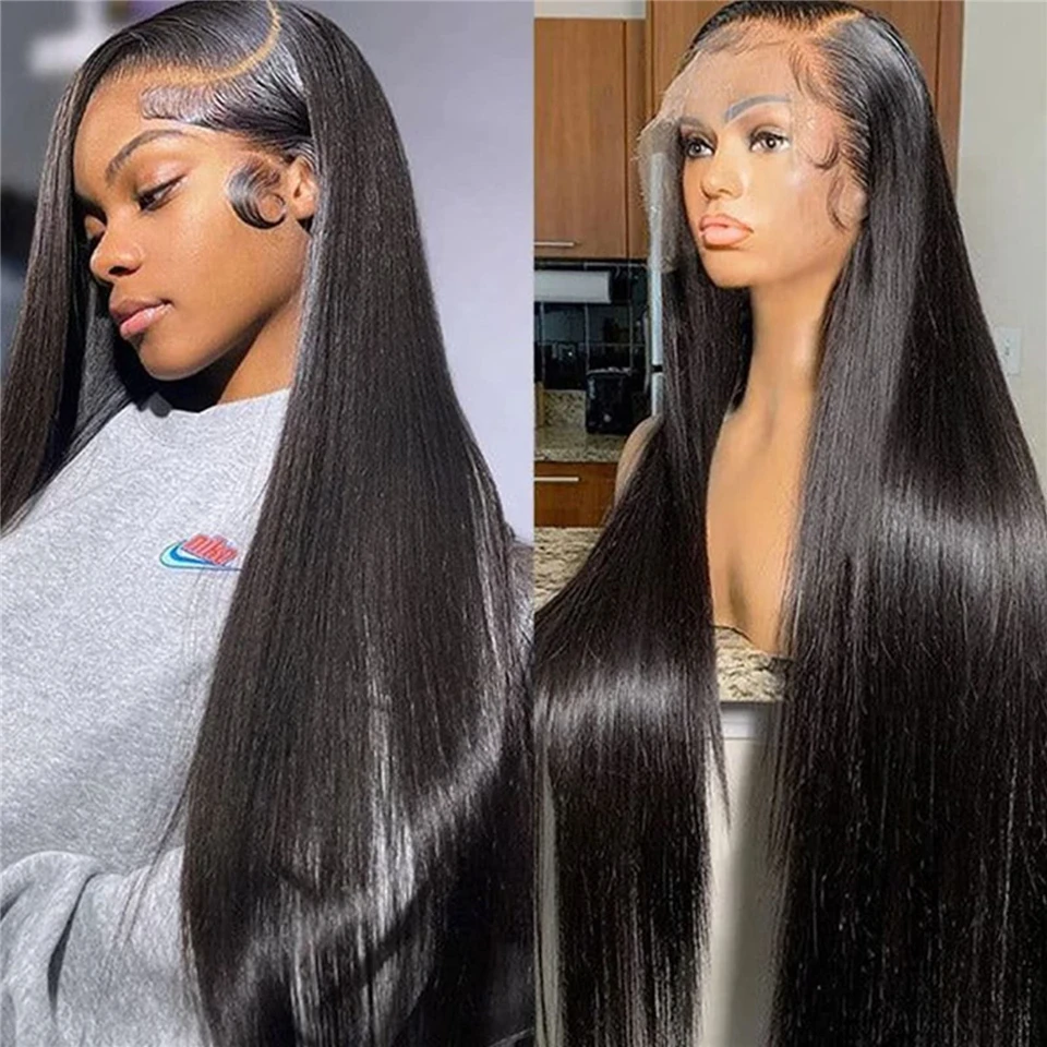 

FABHAIR 13x6 SKINLIKE Real HD Lace Wigs 12A Brazilian Straight Virgin Human Hair Lace Frontal Wigs Invisible 0.1mm Ultra-thin
