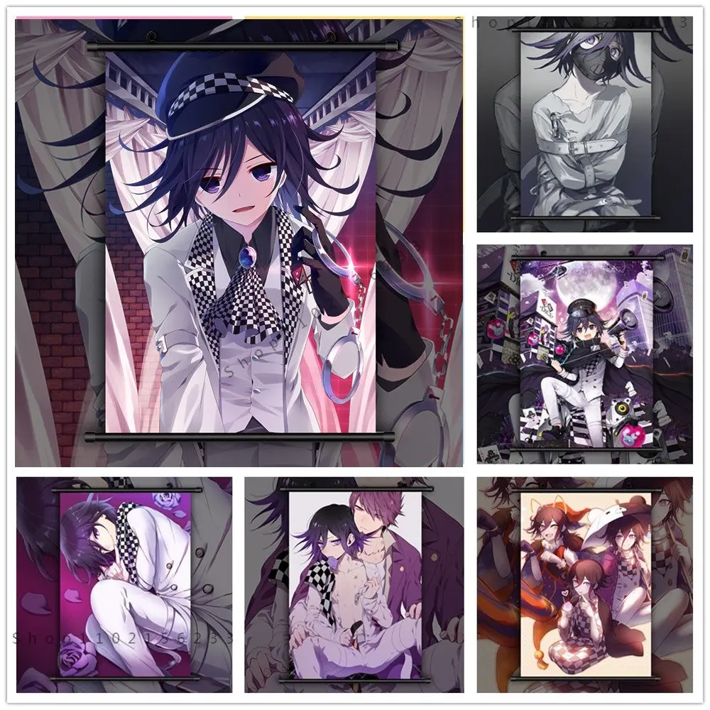 Animation Manga Danganronpa Ouma Kokichi Koukichi Wall Art Canvas Painting Room Decor Pictures Posters and Prints for Home Decor