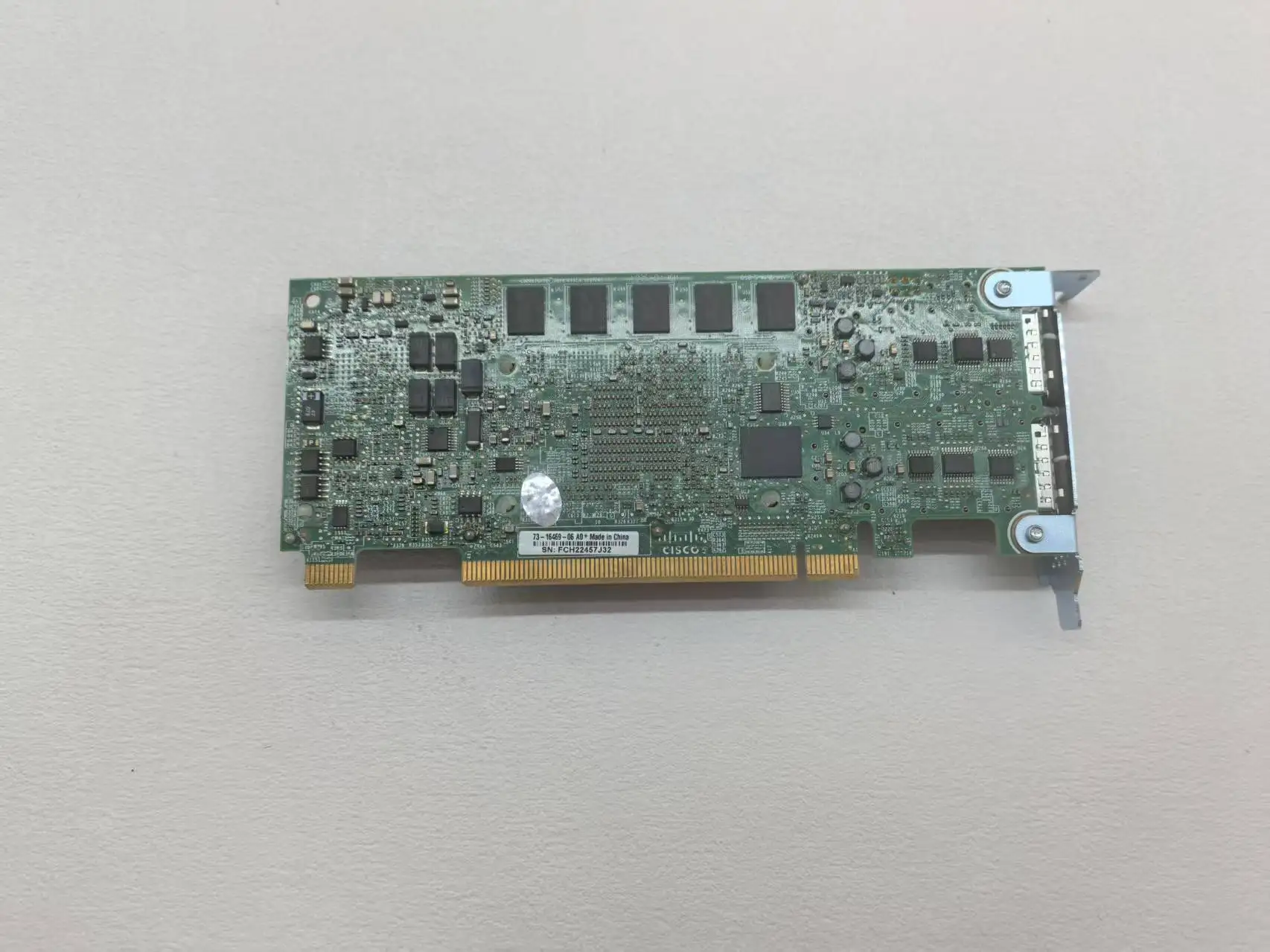 2-poorts 40GB QSFP 1385 PCIe virtuele interfacekaart (73-16469-06) Tweedehands