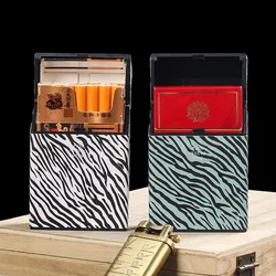 Vintage Cigarette Case Hold 20 Cigarettes Tobacco Holder Pocket Box Storage Container Cigarette Accessories Exquisite Gifts