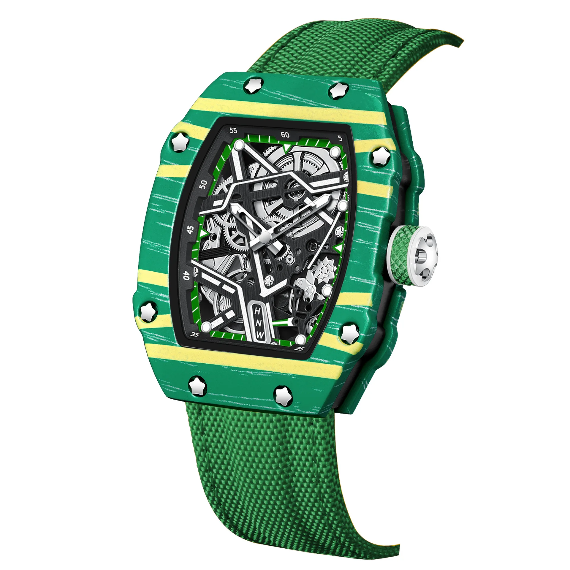 New Arrival Ultra-Thin Barrel-Shaped Men's Watch Luminescent Waterproof Quartz Fashion Men's Wristwatch