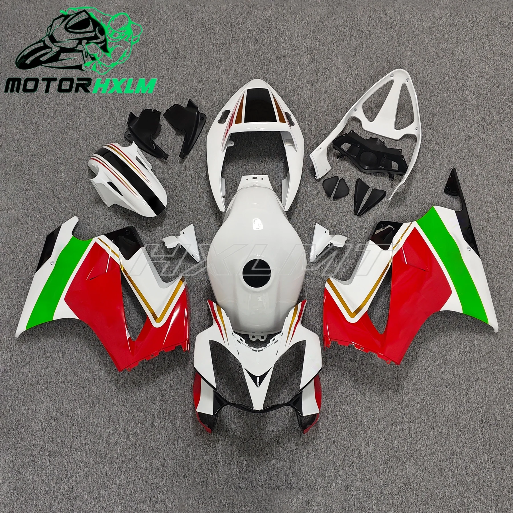 For HONDA VFR800 2002-2004-2008-2012 Injection ABS Plastics Full Fairings Kit Mold Replace Accessories VFR 800 02-12 Red
