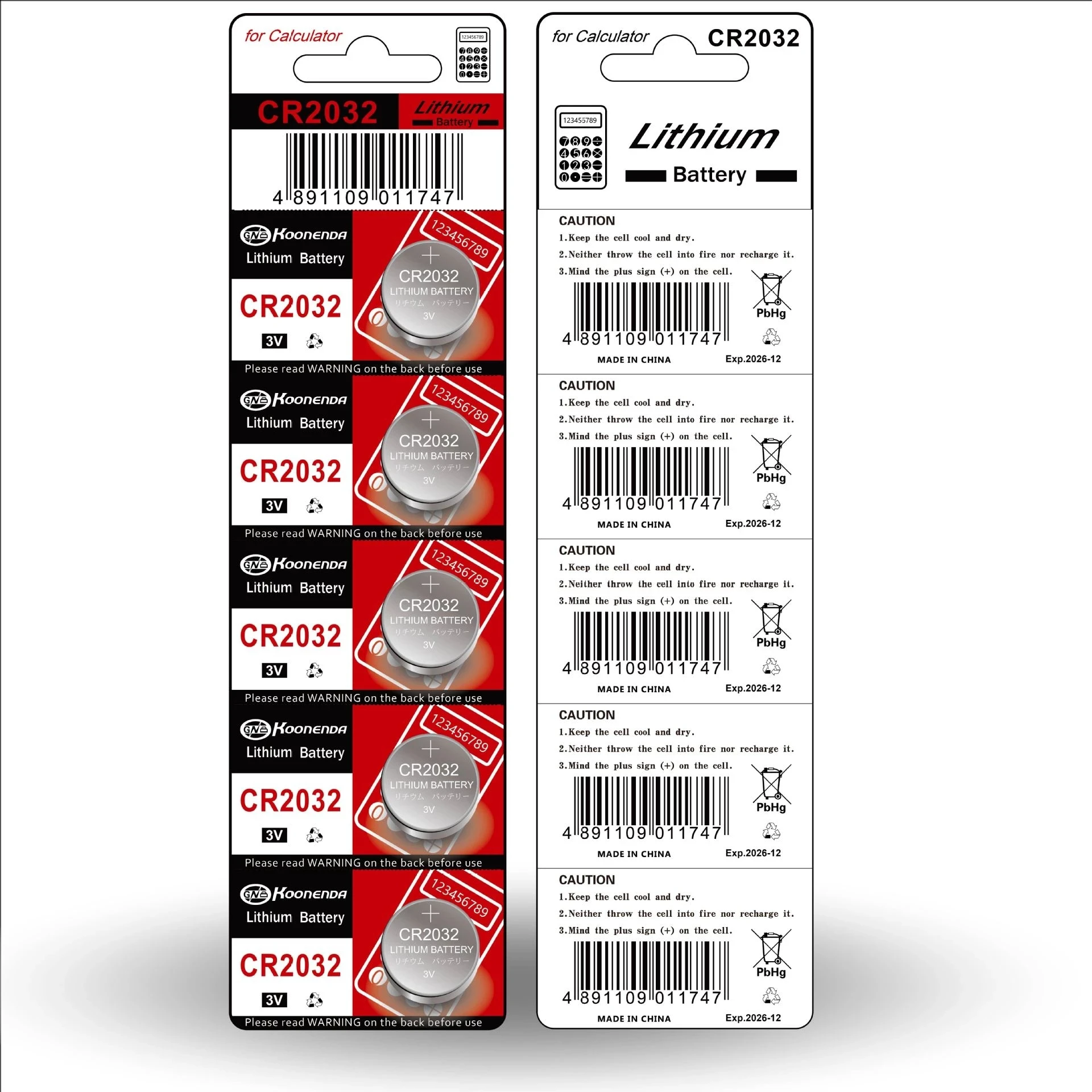 Imagem -03 - Lithium Button Cell Coin Battery de Longa Duração para Relógios Cr2032 Dl2032 Ecr2032 Br2032 2032 cr 2032 3v 100 Pcs