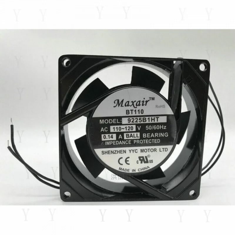 Ventilador axial Y+ para Maxair BT110 9225B1HT AC110-120V 0.14A 92*25MM 92mm