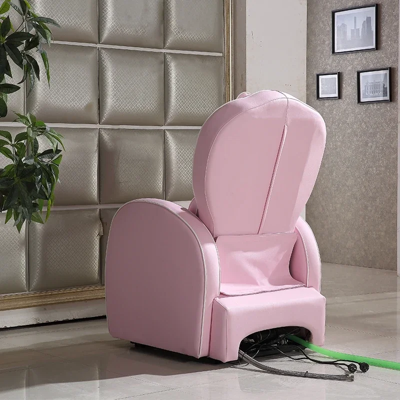 Great Popular nail salon Luxury pink massage foot spa manicure and pedicure chair