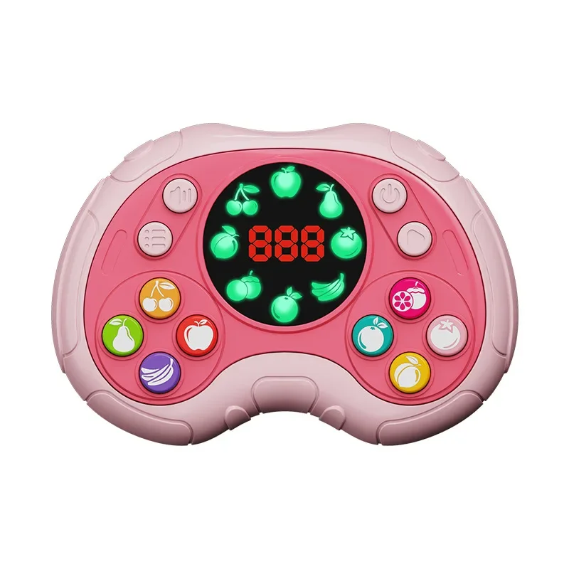 Model Kinderpuzzel Creatieve Druk Snelheid Push Games Machine Speelgoed Decompressie Muziek Handheld Flip Dance Machine Kids Gift