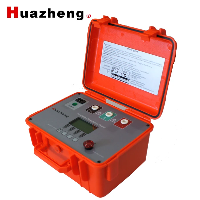 Huazheng Electric Portable Digital  Megohm Meter  5kv Insulation Resistance Tester