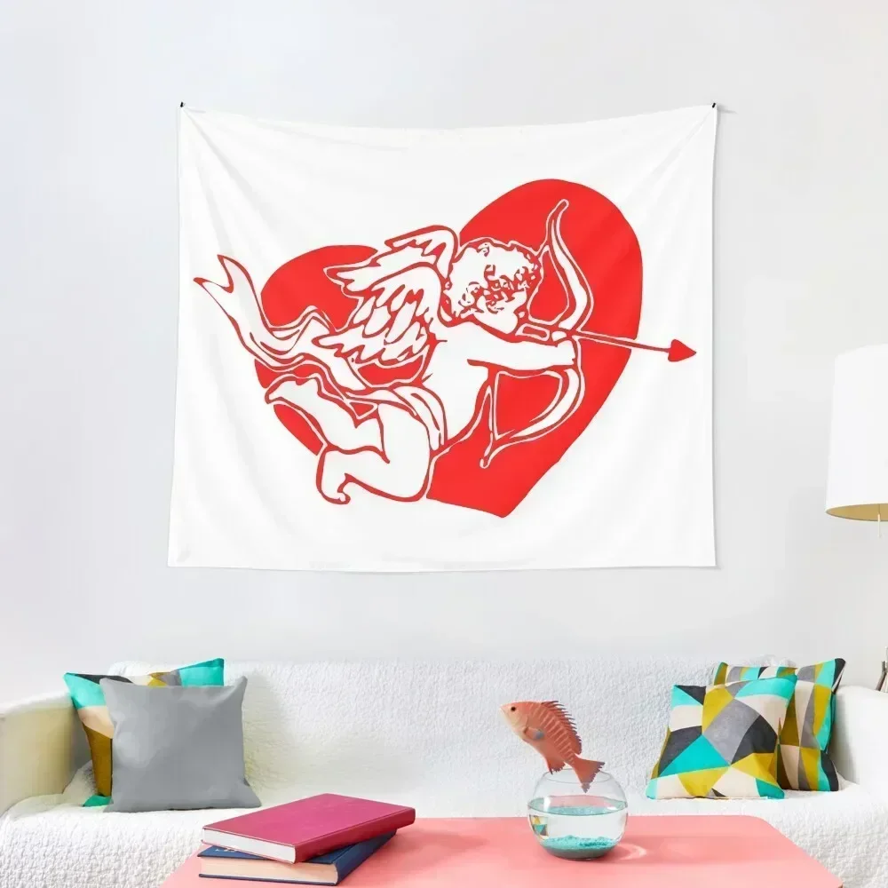 Romantic Cupid Tapestry Room Decor Korean Style Wall Hanging Wall Room Decorating Aesthetic Tapestry