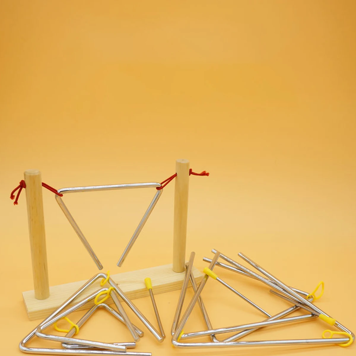 

Triangle Musical Instrument For Kindergarten Kids Educational Percussion Tool Music Teaching Aid 4 Inches Durable Eye