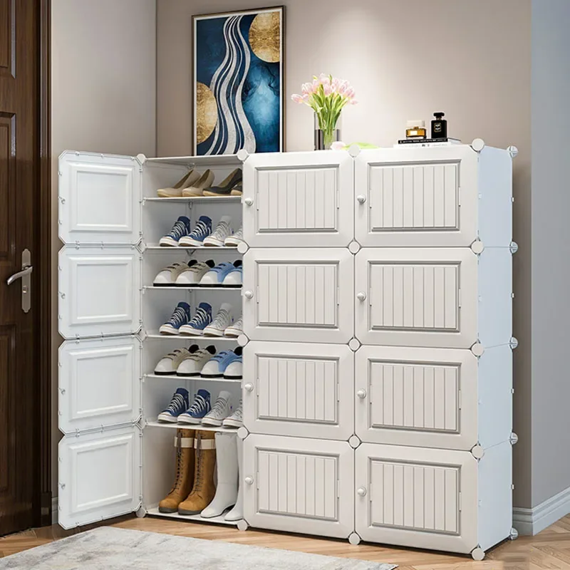 

Entrance Hall Bedroom Cabinets Organizer Dustproof Shoe Storage Layered Partition Slaapkamerkasten Home Furniture