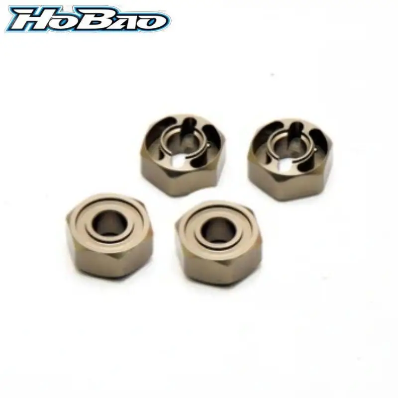 

Original OFNA/HOBAO RACING 22130 ALU. WHEEL HUB, 4PCS For 1/10 GPX4 NITRO
