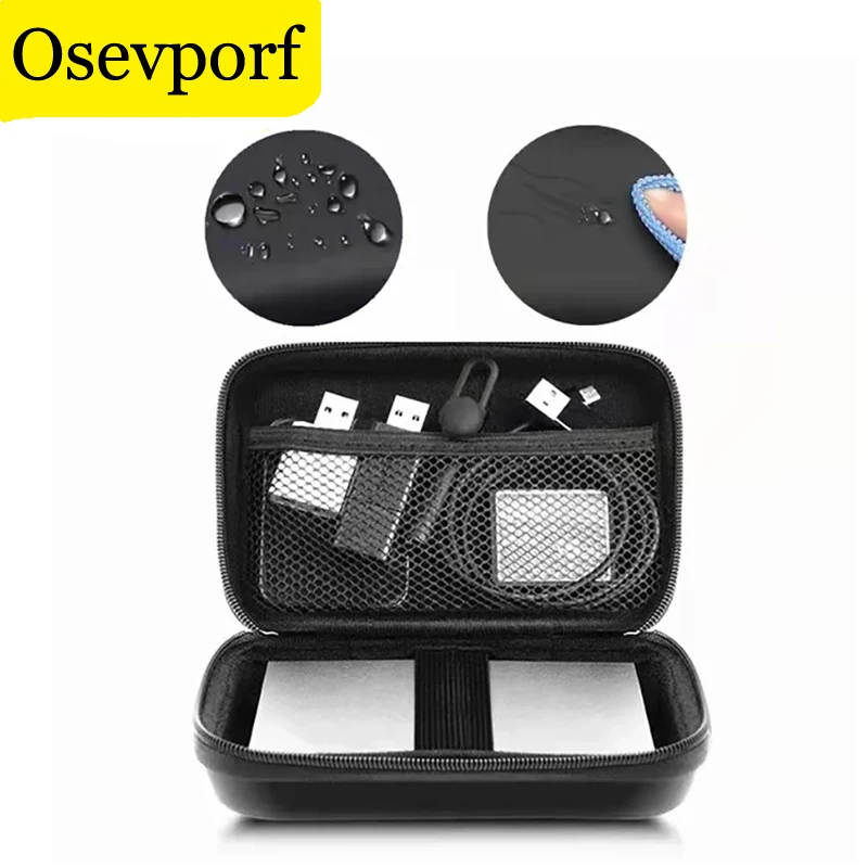 Travel Carry Cable Organizer Digital Kit Case USB Data Cable Earphone Wire Pen Power Bank Storage Bags Digital Gadget Device Box