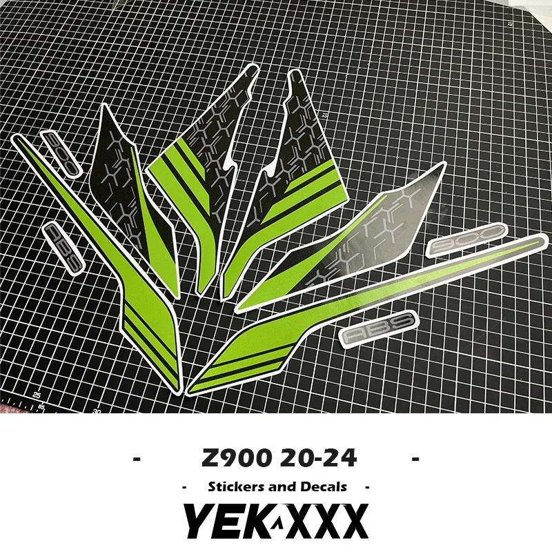 

For Kawasaki Z900 Ninja 20 21 22 23 24 Motorcycle Fairing Ccessories Sticker Decals Applique Bodywork Protective Decorative