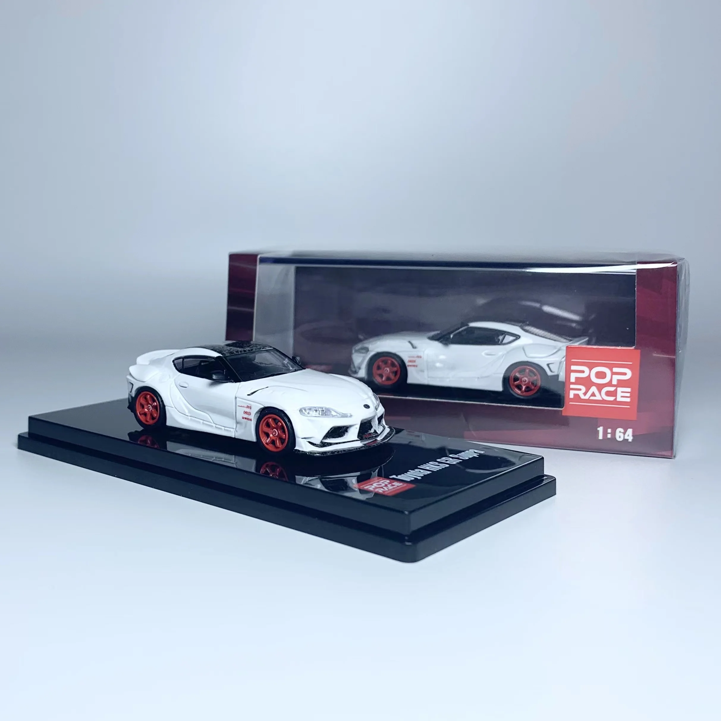 POP RACE 1:64  HKS GR Supra Collection alloy model pieces