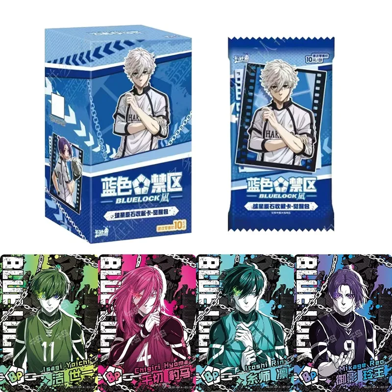 

KAYOU натуральная карта с синим замком Nagi Seishiro Star player Yuan Shi Card Awakening Pack Best Partner аниме коллекционная карта игрушки подарки