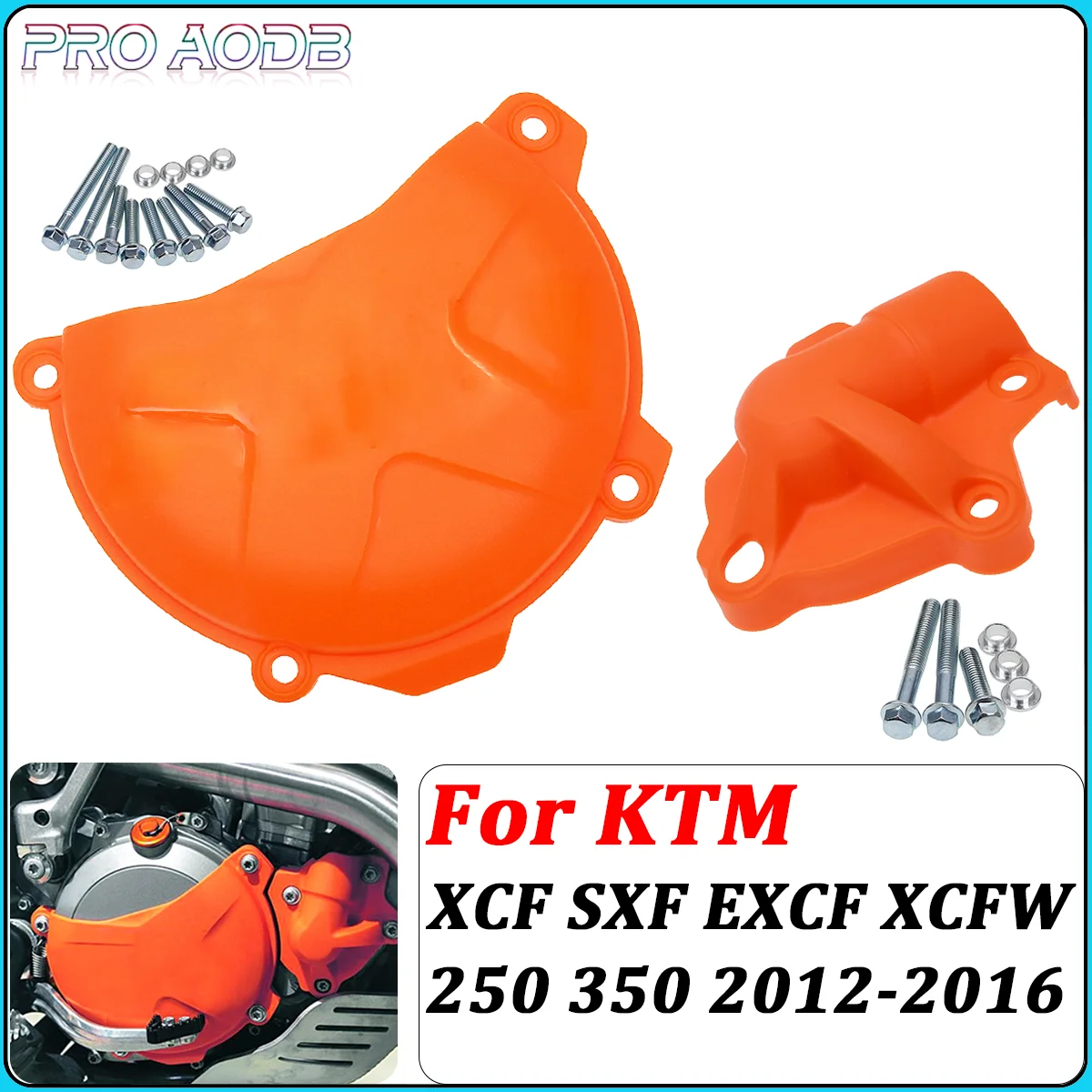 

Motorcycle Clutch Cover Guard Protector Case For KTM XC SX XCW EXC Six Days TPI Husqvarna TC TE TX 200 300 200i 300i 2017-2023