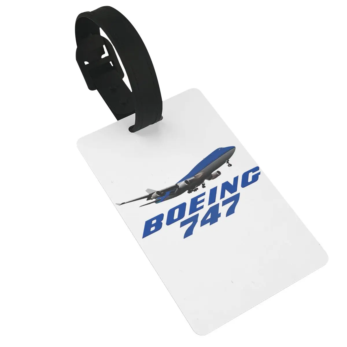 

Boeing 747 Luggage Tags Suitcase Accessories Travel PVC Cute Baggage Boarding Tag Portable Label Holder ID Name Address